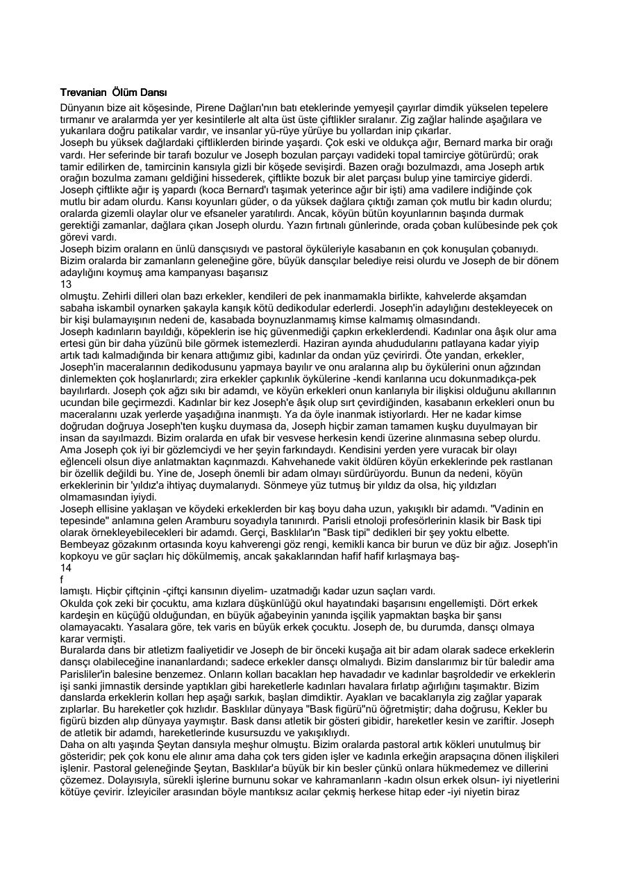 Ölüm Dansı PDF – Trevanian