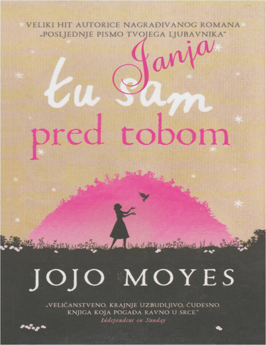 Tu sam pred tobom PDF – Jojo Moyes