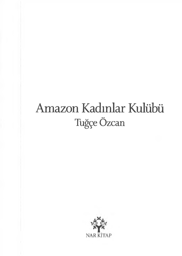 Amazon Kadınlar Kulübü PDF – Tuğçe Özcan