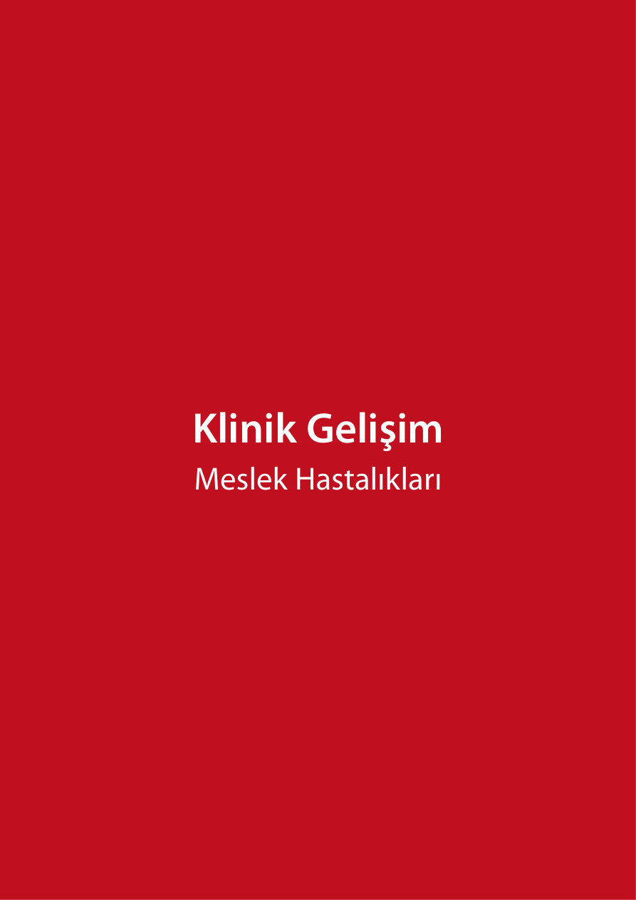 Klinik Gelişim Meslek Hastalıkları PDF – Tunçalp Demir