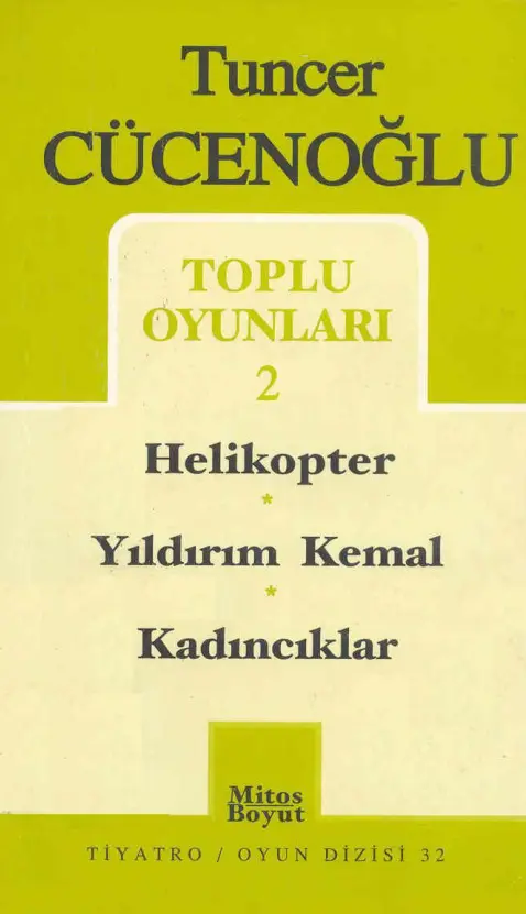 Tuncer Cücenoğlu Toplu Oyunlar II PDF – Tuncer Cücenoğlu