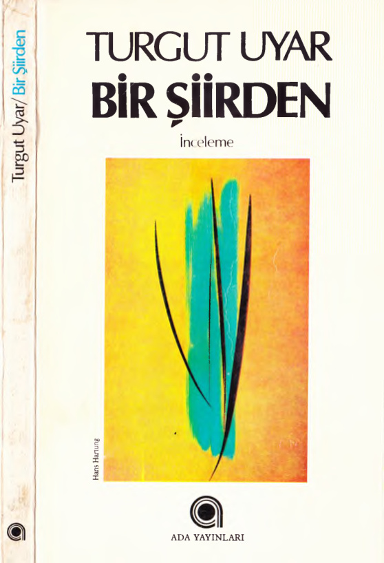 Bir Şiirden PDF – Turgut Uyar