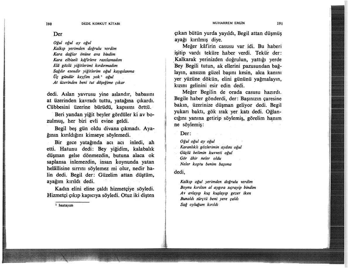 Dede Korkut Kitabı – Muharrem Ergin 5 PDF – Muharrem Ergin