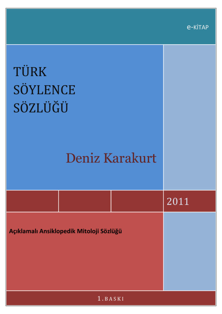 Turk Soylence Sozluğu Kitap Kapağı