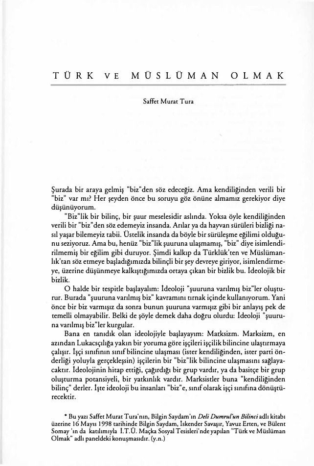 Türk ve Müslüman Olmak PDF – Kolektif / Araştırma