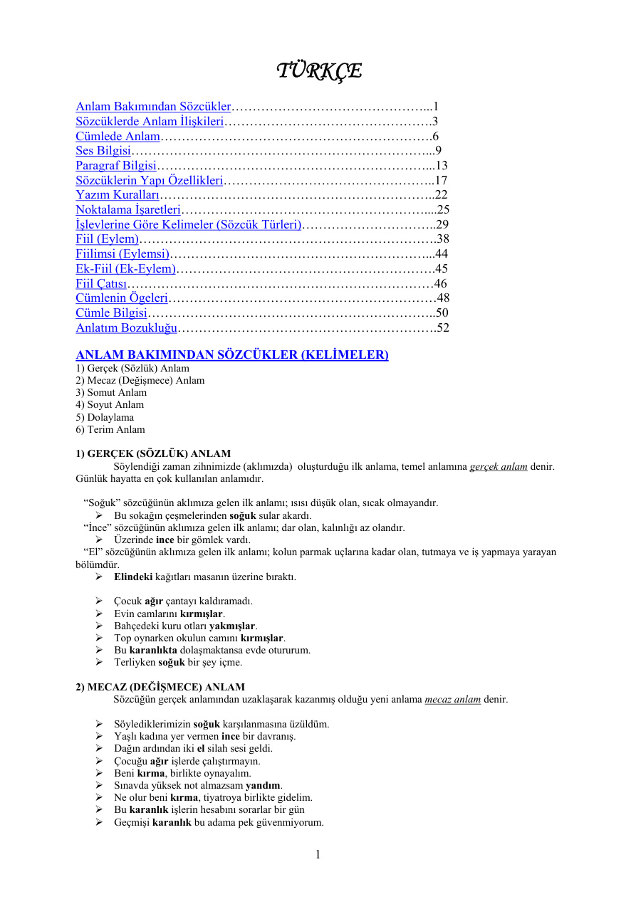Türkçe dil bilgisi PDF – Kolektif / Dilbilim