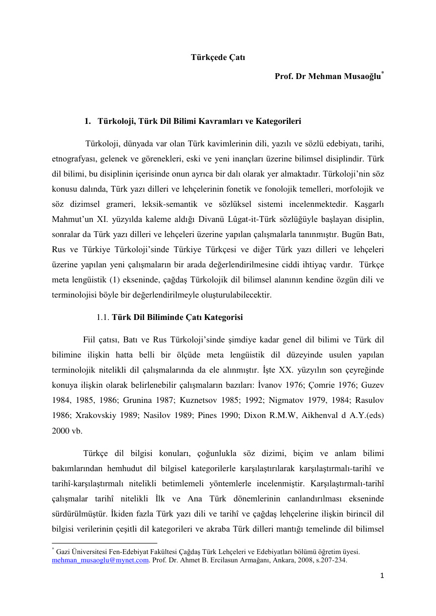 Türkçede Çatı PDF – Kolektif / Dilbilim