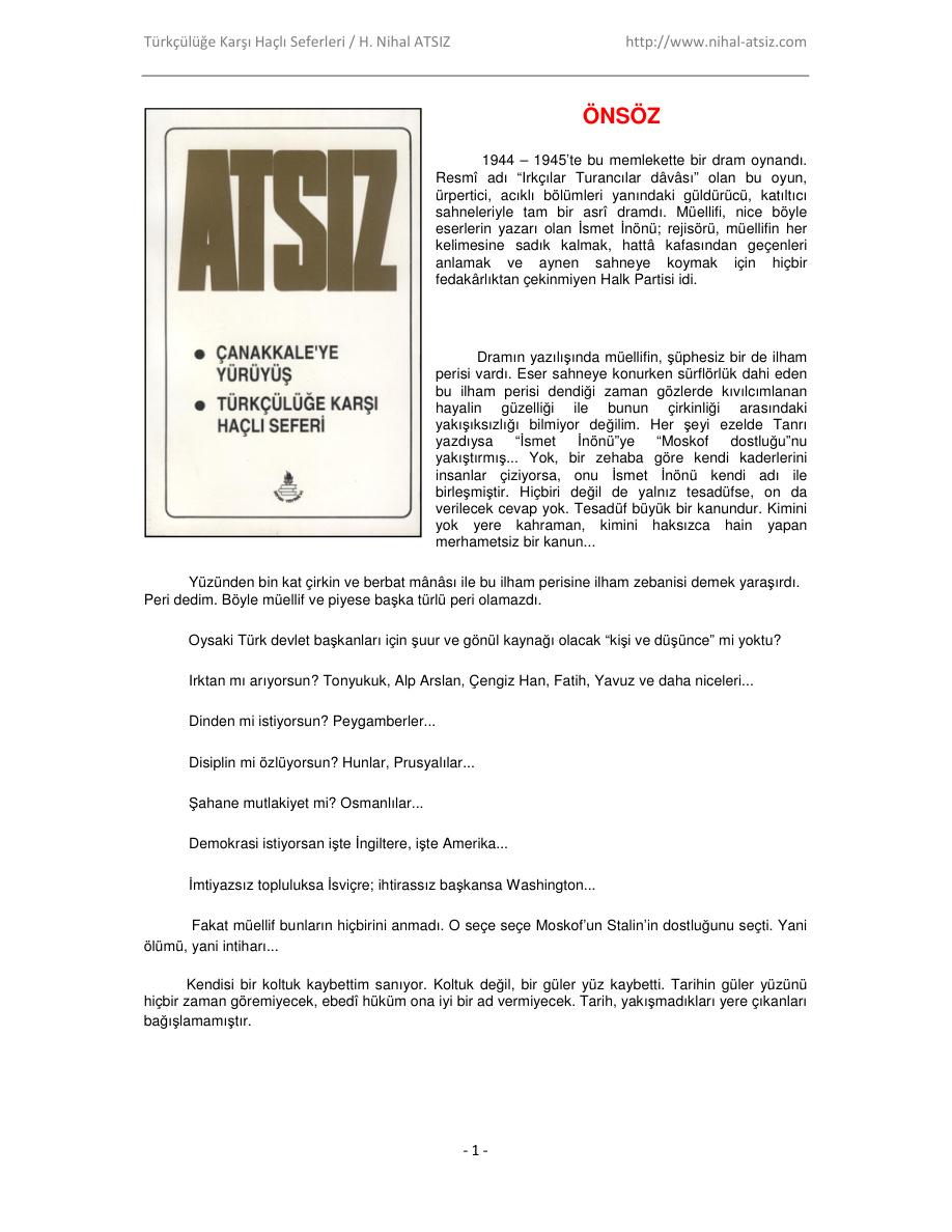 Türkçülüğe Karşı Haçlı Seferleri PDF – Kolektif / Siyaset