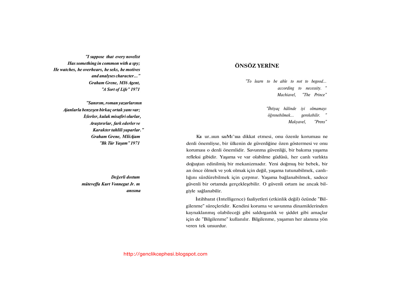 Turkiyede ve Dunyada Casuslar PDF – Kolektif / Araştırma