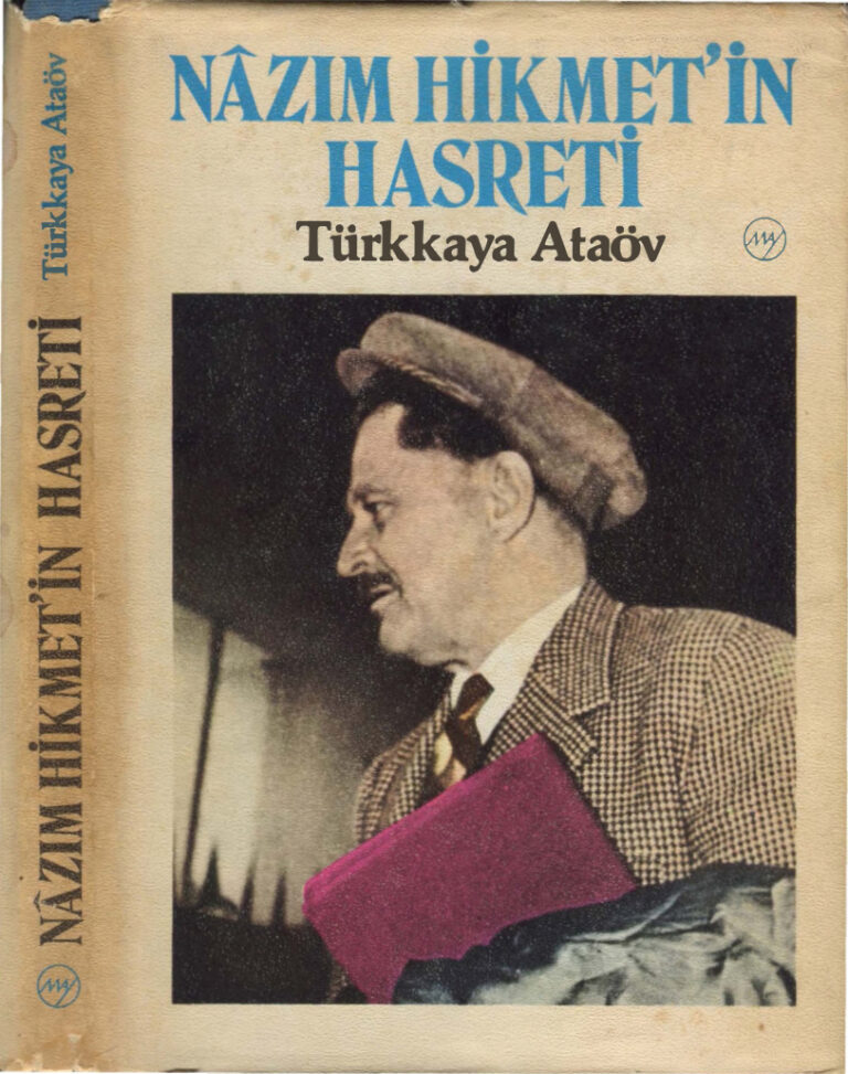 Türkkaya Ataöv Nazım Hikmetin Hasreti May Yayınları Kitap Kapağı