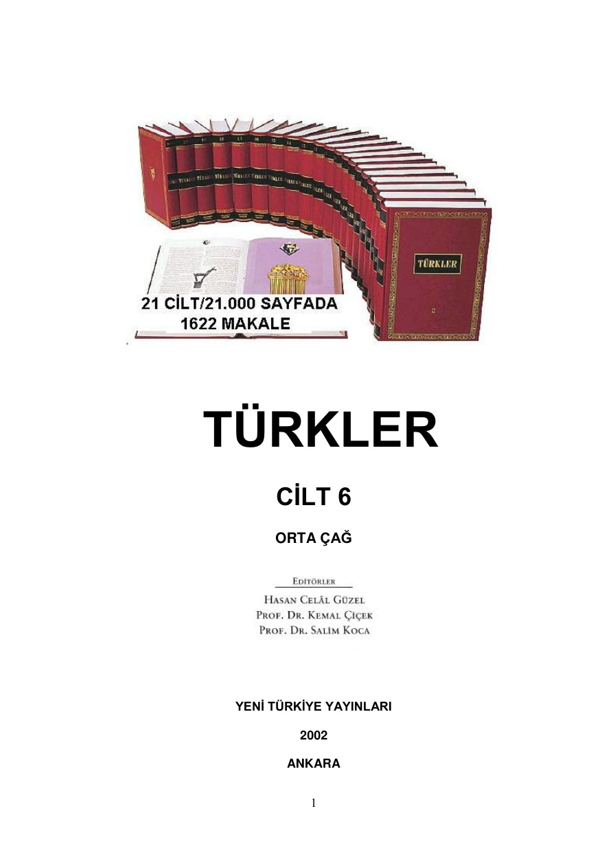 Türkler Cilt 06 PDF – Kolektif / Yeni Türkiye Yayınları