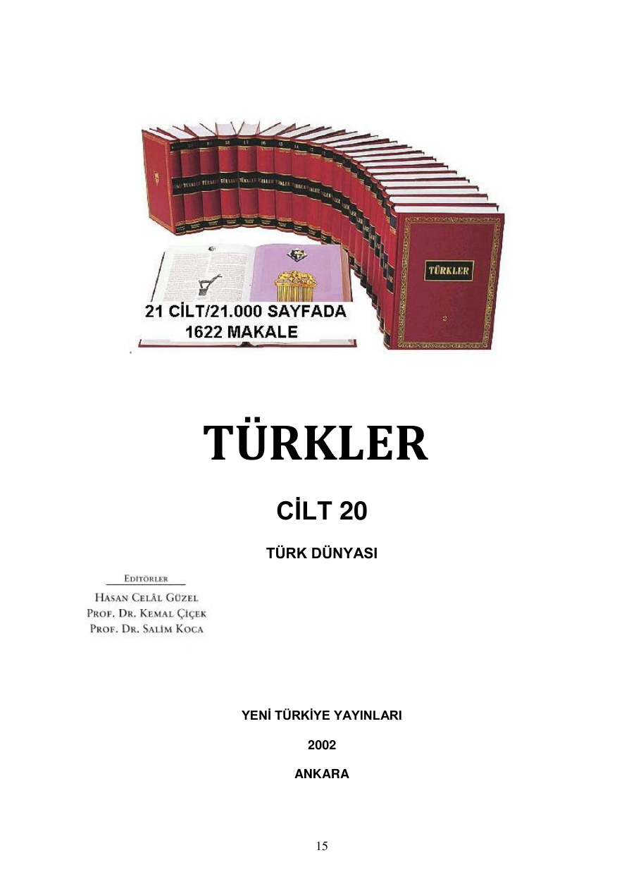 Türkler Cilt 20 PDF – Kolektif / Yeni Türkiye Yayınları