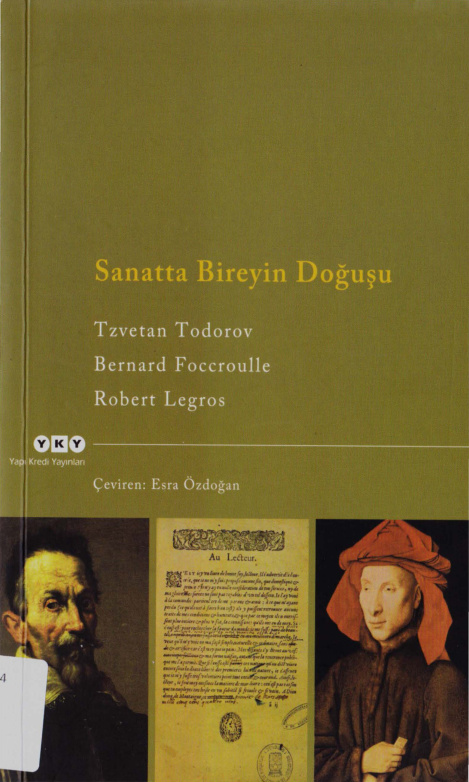 Sanatta Bireyin Doğuşu PDF – Tzvetan Todorov, Bernard Foccroulle, Robert Legros