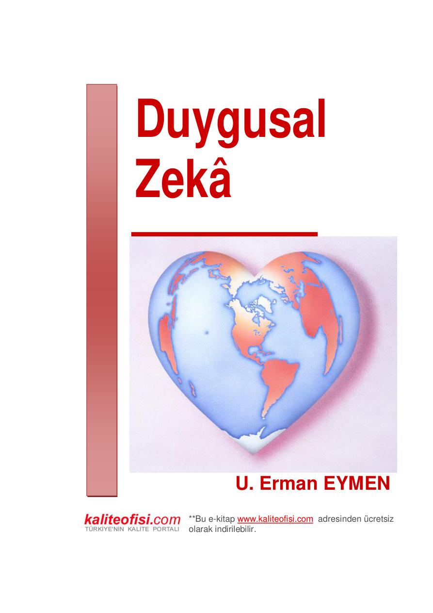 Duygusal Zeka PDF – U. Erman Eymen