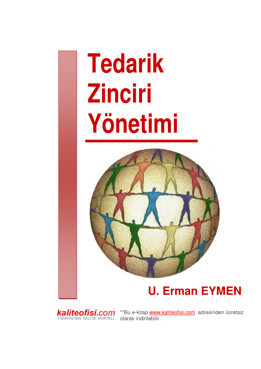 Tedarik Zinciri Yönetimi PDF – U. Erman Eymen