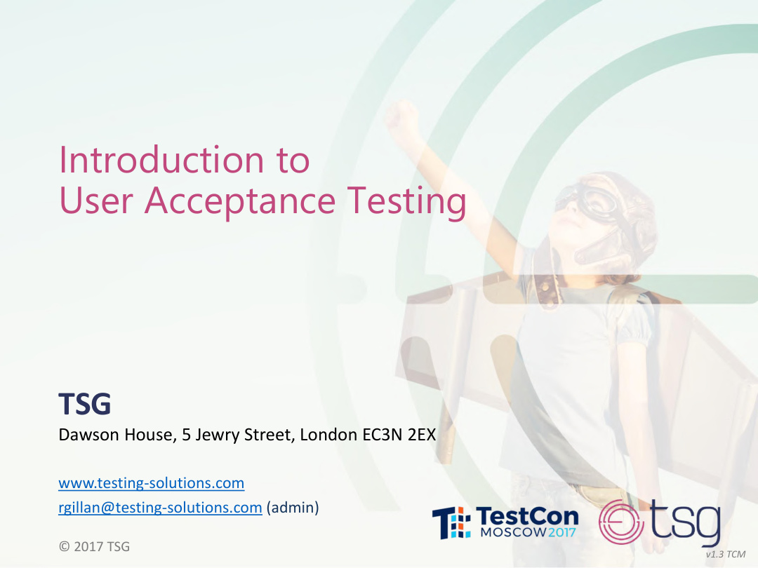 UAT: User Acceptance Testing PDF – Unknown