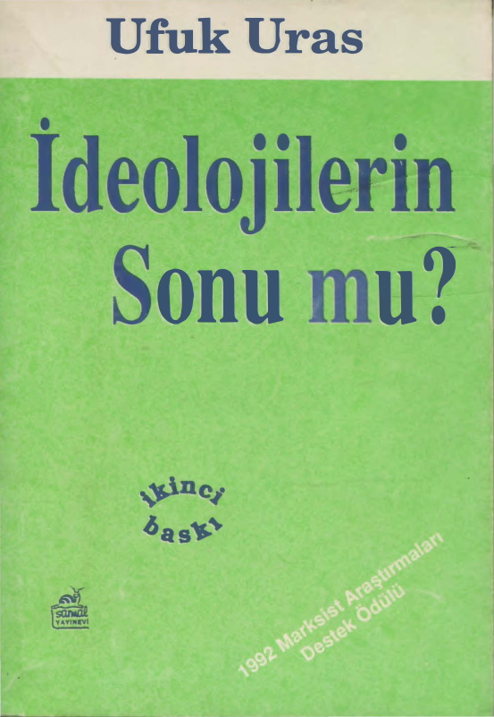 İdeolojilerin Sonu mu PDF – Ufuk Uras