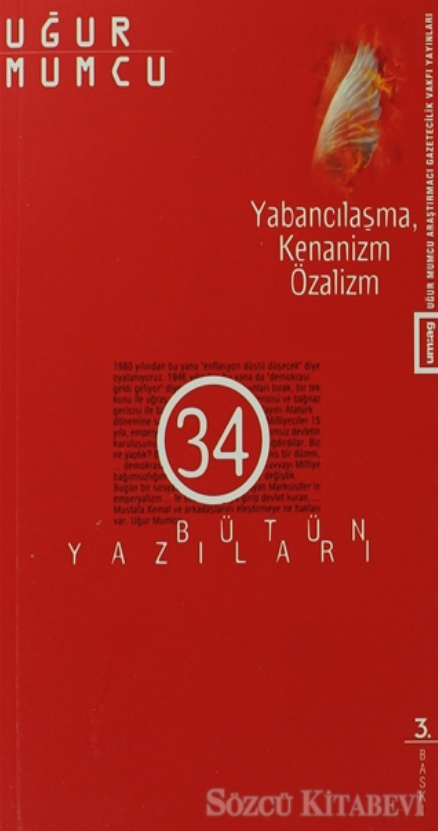 Yabancılaşma Kenanizm Özalizm PDF – Uğur Mumcu