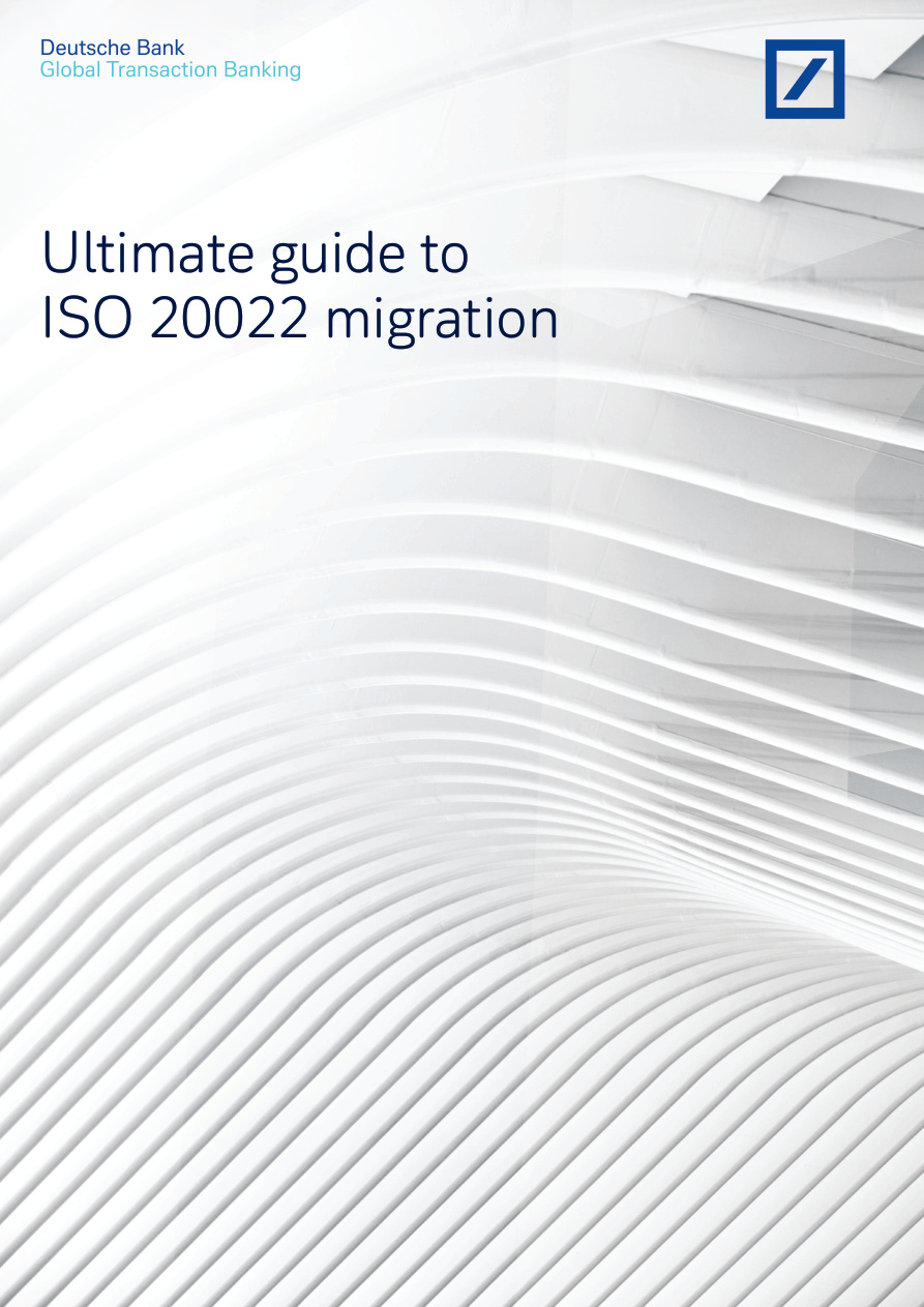 Ultimate Guide to ISO 20022 Migration PDF – Unknown
