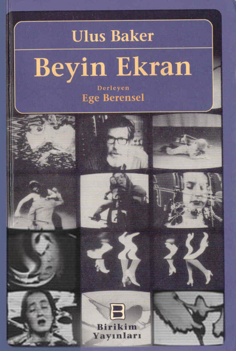 Ulus Baker Beyin Ekran Kitap Kapağı