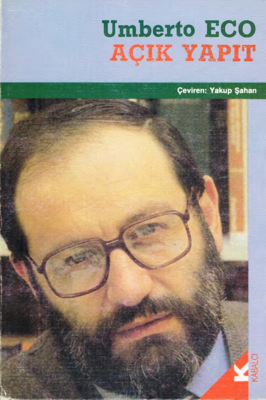 Açık Yapıt PDF – Umberto Eco