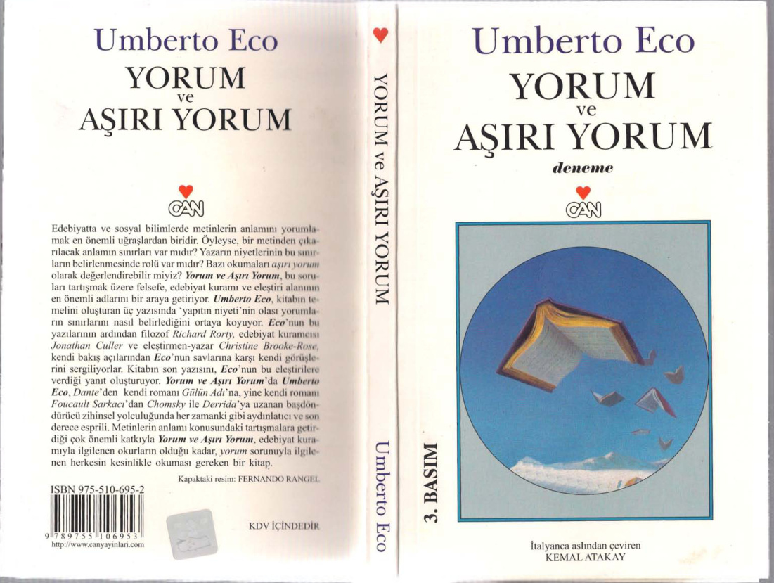 Yorum Ve Aşırı Yorum PDF – Umberto Eco