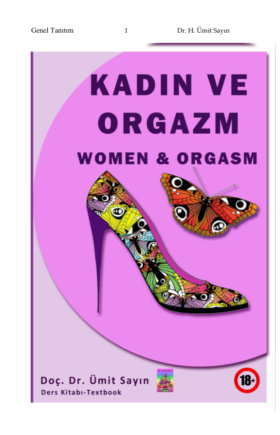 Kadın ve Orgazm PDF – Ümit Sayın