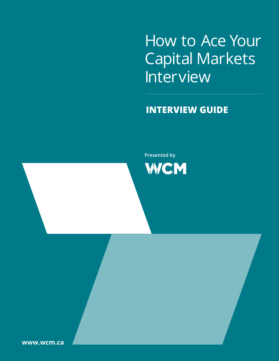 Uniconnect: Capital Markets Interview Guide PDF – Unknown / Uniconnect