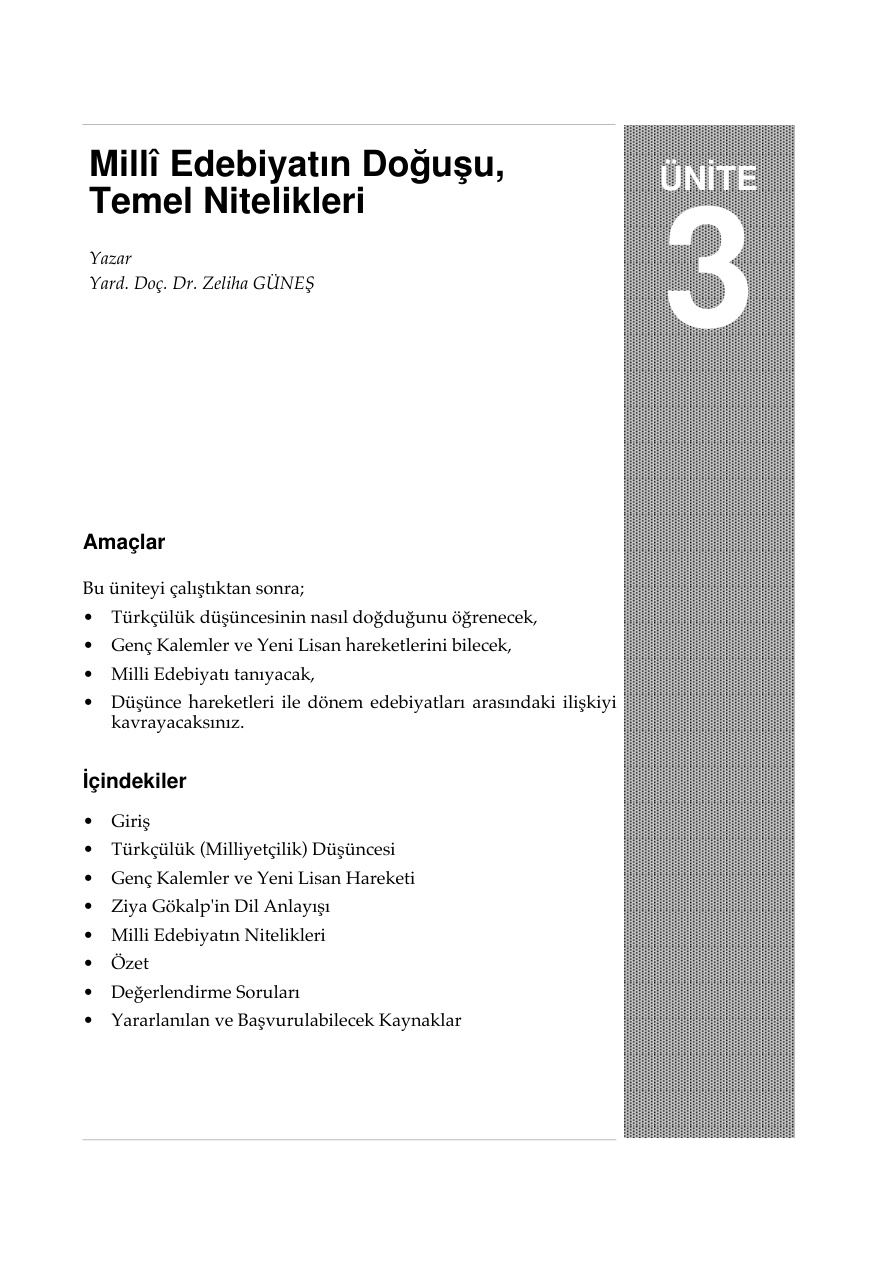 Ünite 3 İLKÖĞRETİM ÖĞRETMENLİĞİ PDF – Kolektif