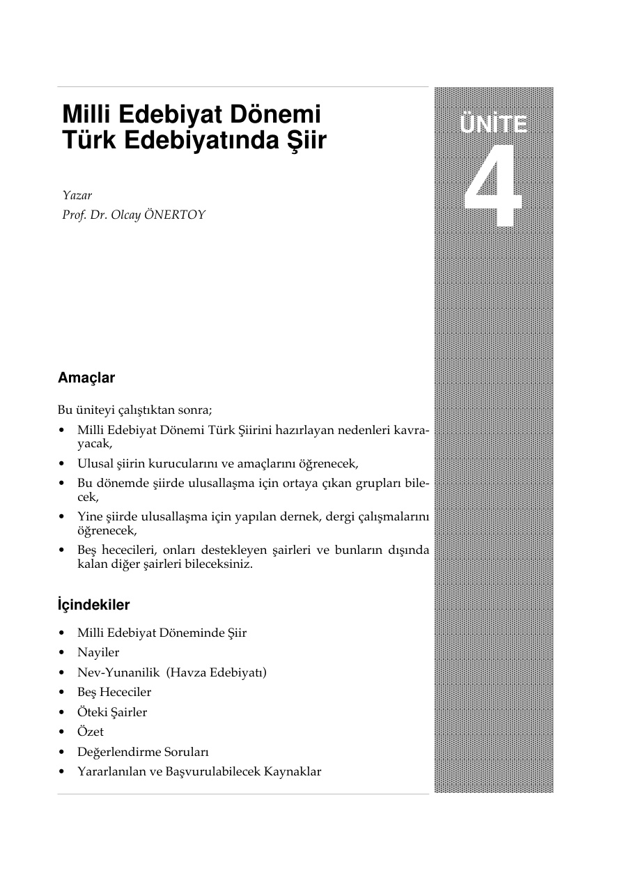 Ünite 4 İLKÖĞRETİM ÖĞRETMENLİĞİ PDF – Kolektif