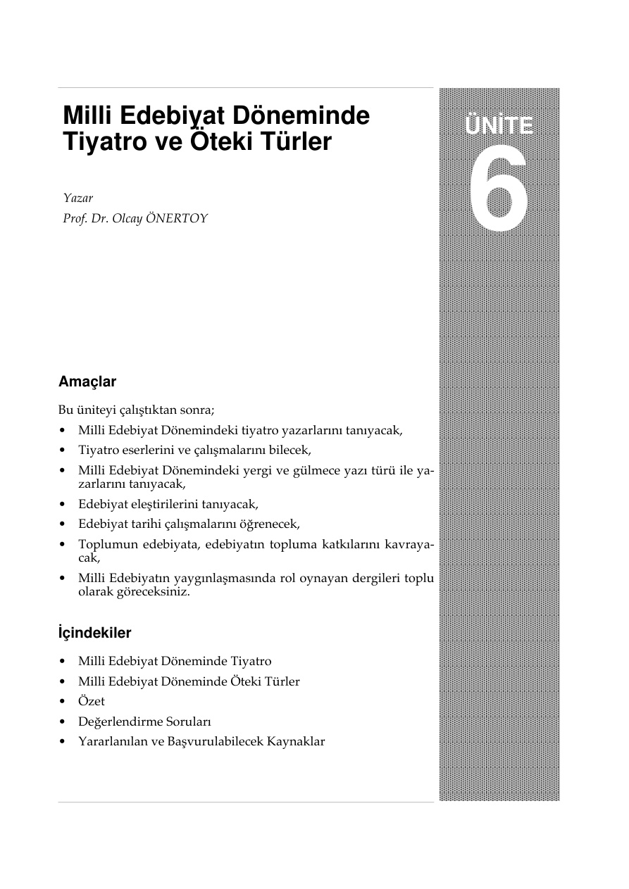 Ünite 6 İLKÖĞRETİM ÖĞRETMENLİĞİ PDF – Kolektif