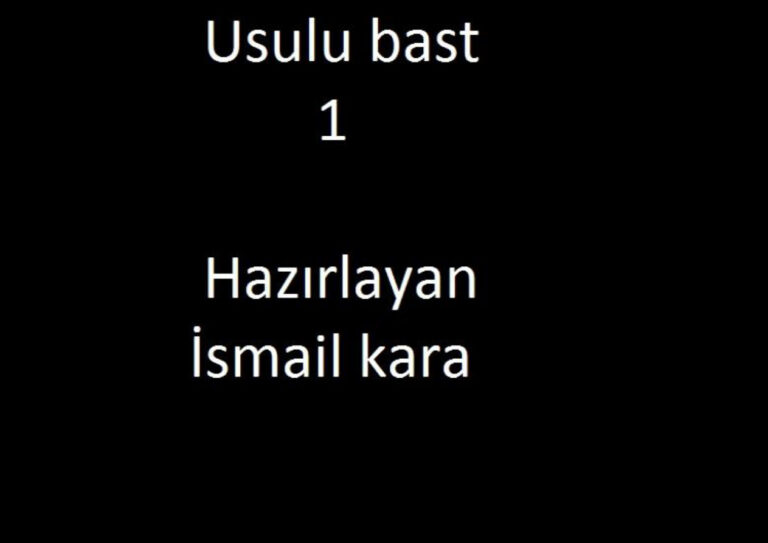 Usulul Bast Fi Sirril Evfak Vel Havas 1 İsmail Kara Kitap Kapağı