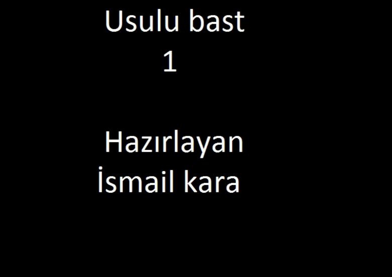 Usulul Bast Fi Sirril Evfak Vel Havas 1 PDF – İsmail Kara