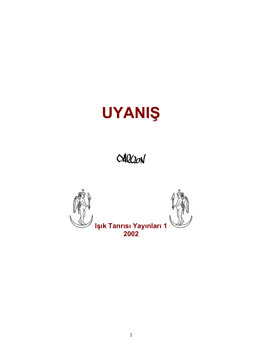 Uyanış PDF – Kolektif