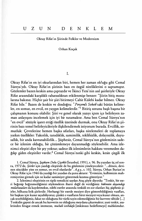 Uzun Denklem PDF – Kolektif