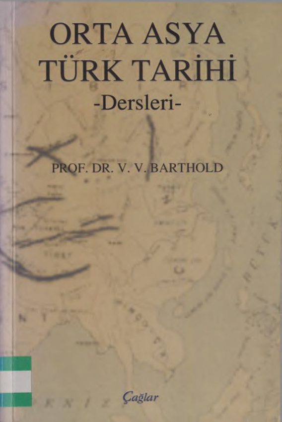 Orta Asya Tarihi Dersleri PDF – V. V. Barthold