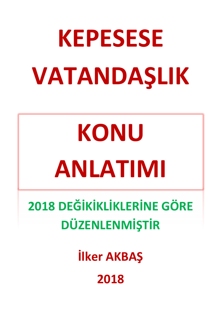 VATANDAŞLIK (2018) PDF – Kolektif