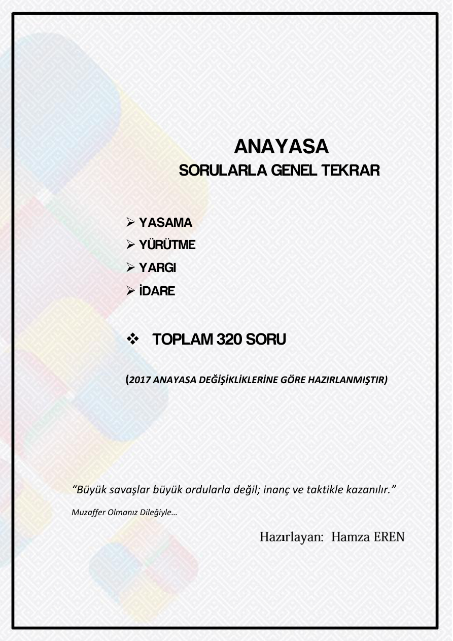 VATANDAŞLIK 2019 SORULAR_HAMZA EREN PDF – Hamza Eren