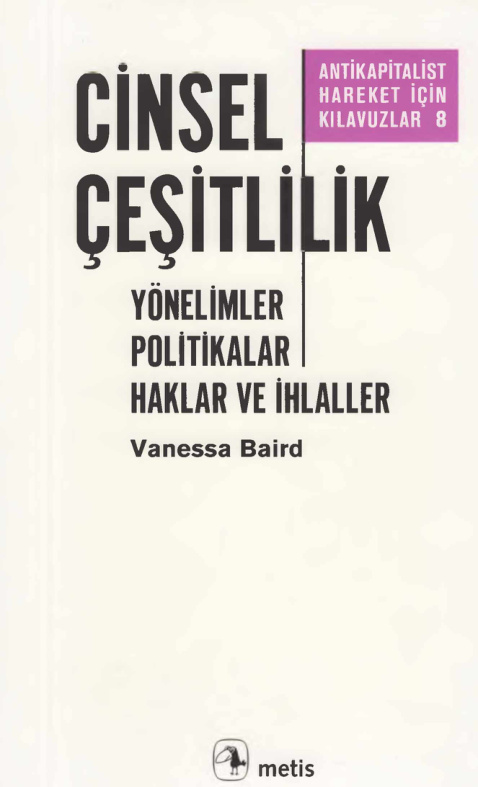 Cinsel Çeşitlilik PDF – Vanessa Baird