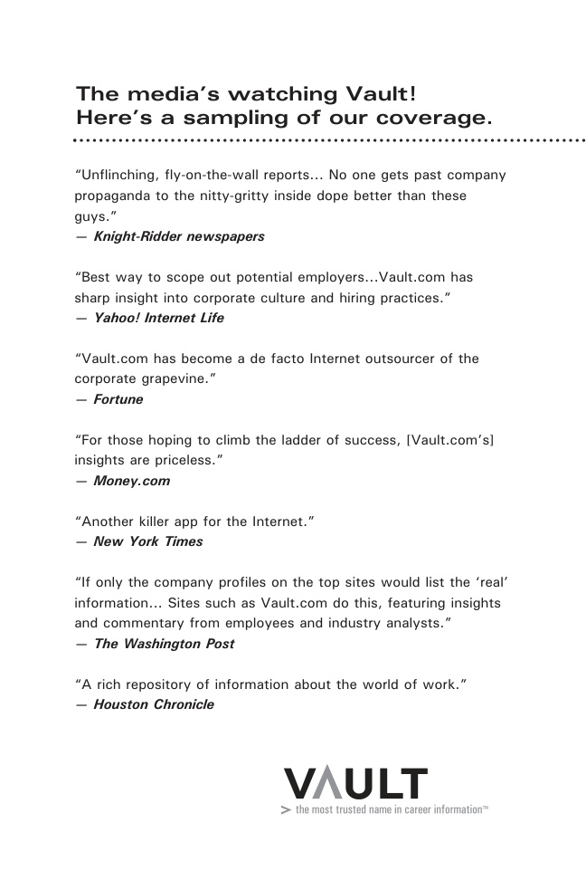 Vault Guide to the Case Interview PDF – Vault Official