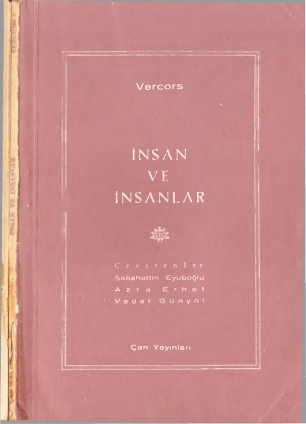 İnsan ve İnsanlar PDF – Vercors