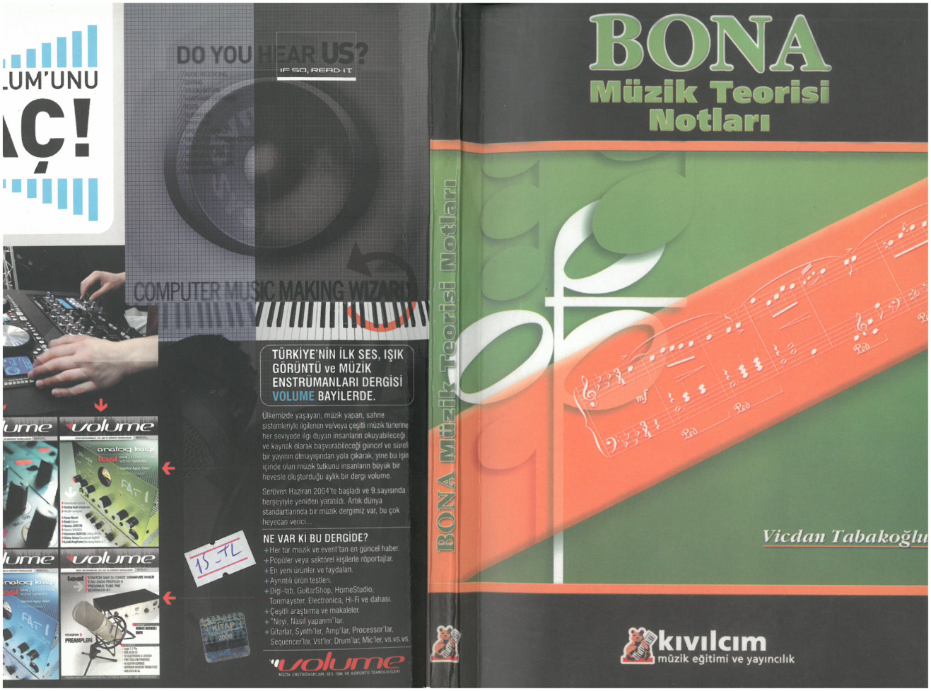 Bona Müzik Teorisi Notları PDF – Vicdan Tabakoğlu