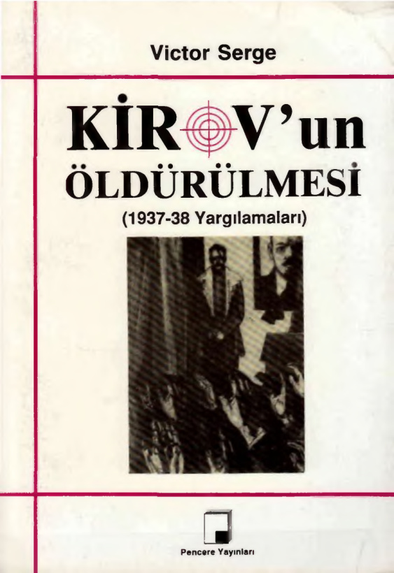 Kirov’un Öldürülmesi PDF – Victor Serge
