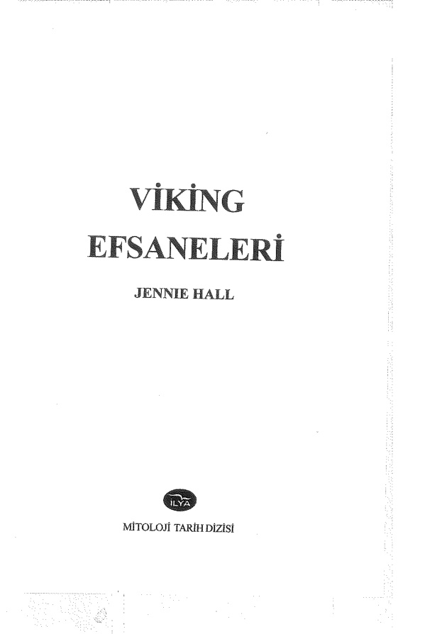 Viking Efsaneleri PDF – Jennie Hall