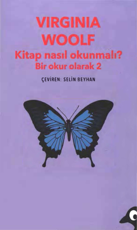 Bir Okur Olarak 2 Kitap Nasıl Okunmalı PDF – Virginia Woolf