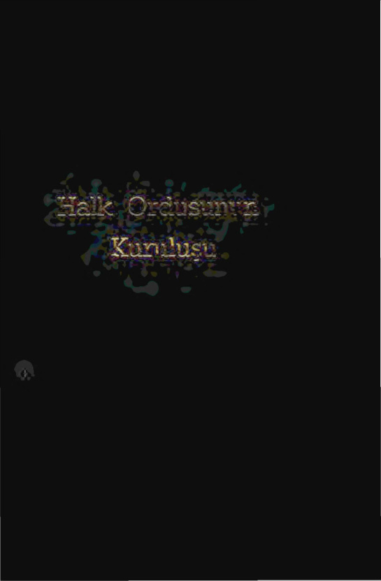Halk Ordusunun Kuruluşu PDF – Vo Nguyen Giap