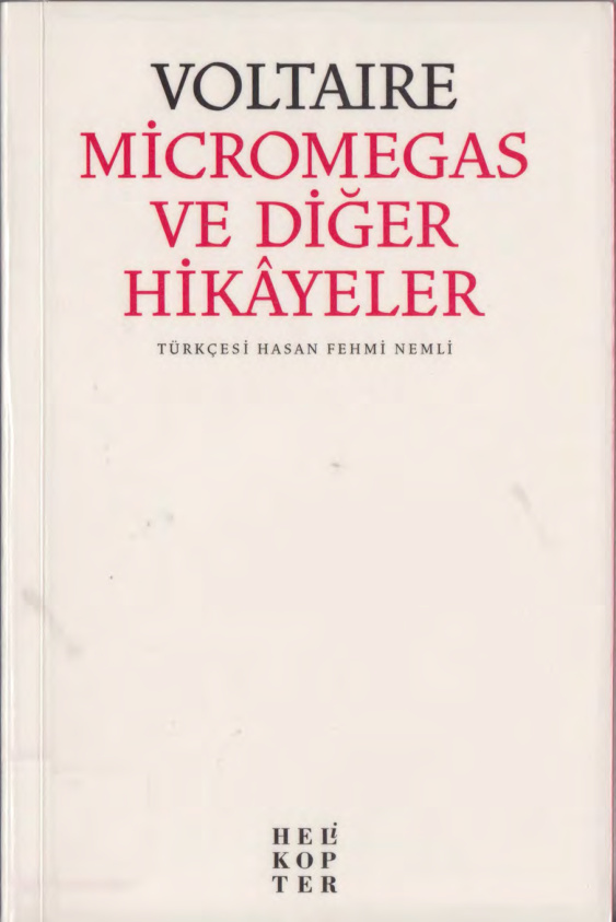 Micromegas ve Diğer Hikâyeler PDF – Voltaire