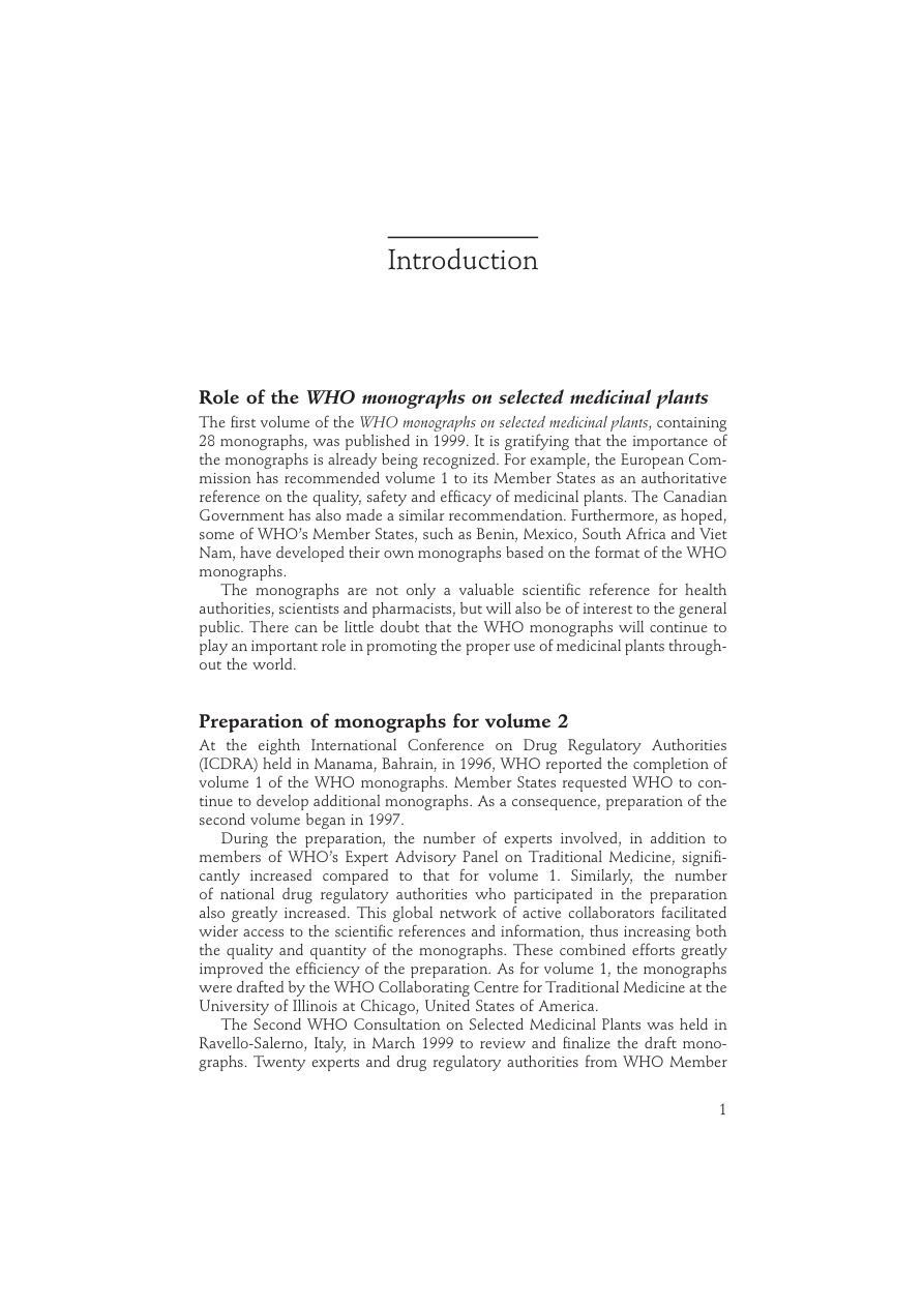 WHO Monographs on Selected Medicinal Plants: Volume 2 PDF – World Health Organization