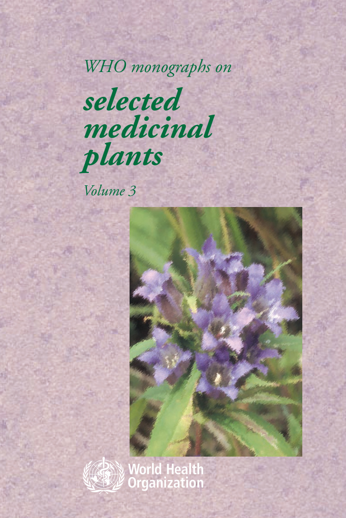 WHO Monographs on Selected Medicinal Plants: Volume 3 PDF – World Health Organization