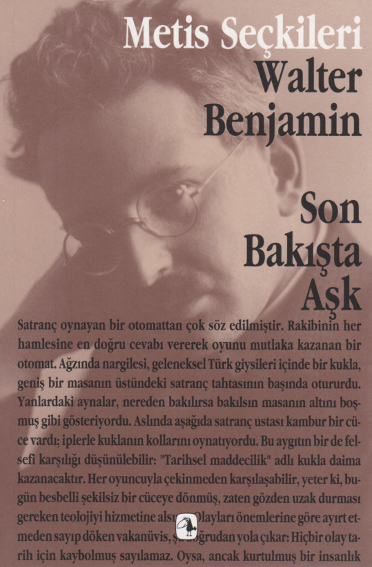 Son Bakışta Aşk PDF – Walter Benjamin